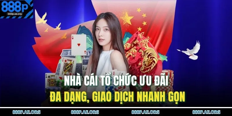 Nhà cái tổ chức ưu đãi đa dạng, giao dịch nhanh gọn 